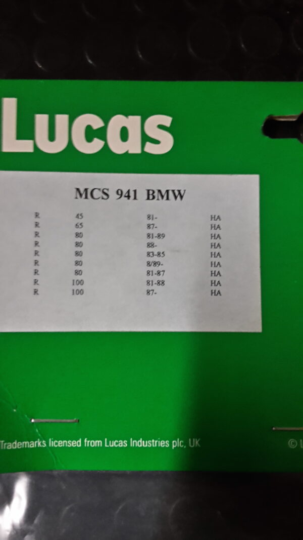 GIRLING MCS941 BMW