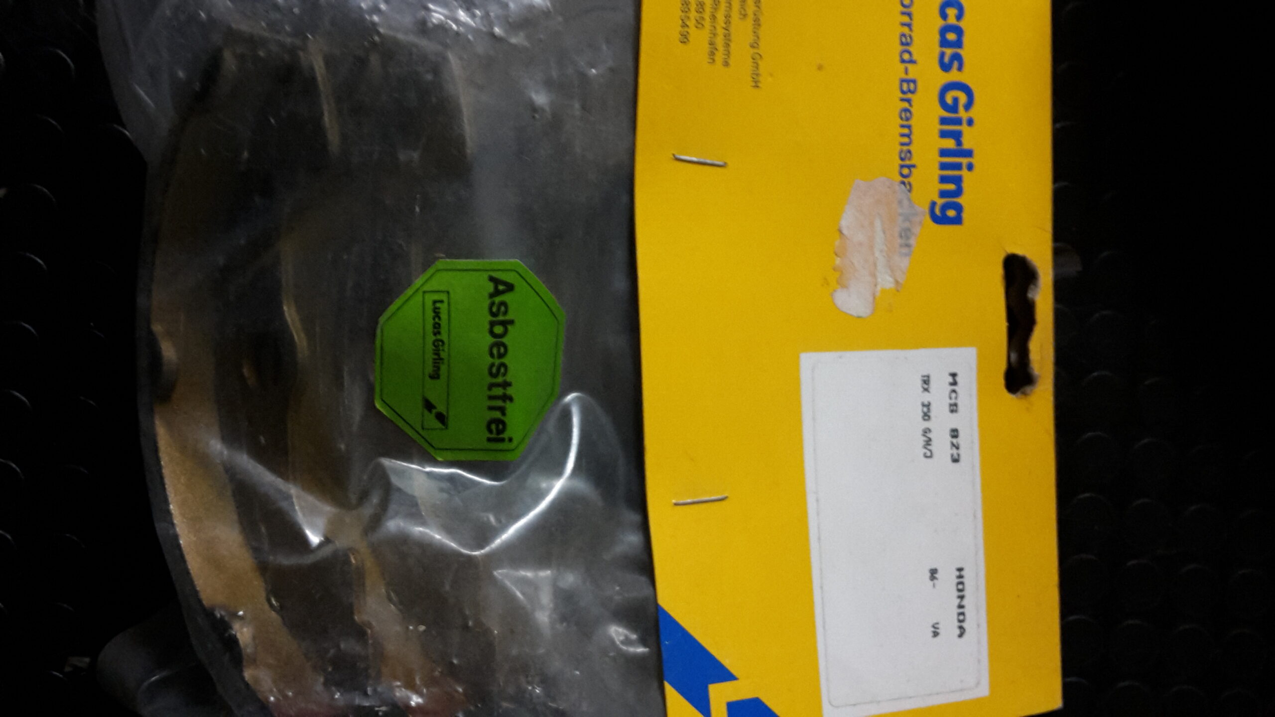 GIRLING MCS823, HONDA TRX350G/H/J 86-