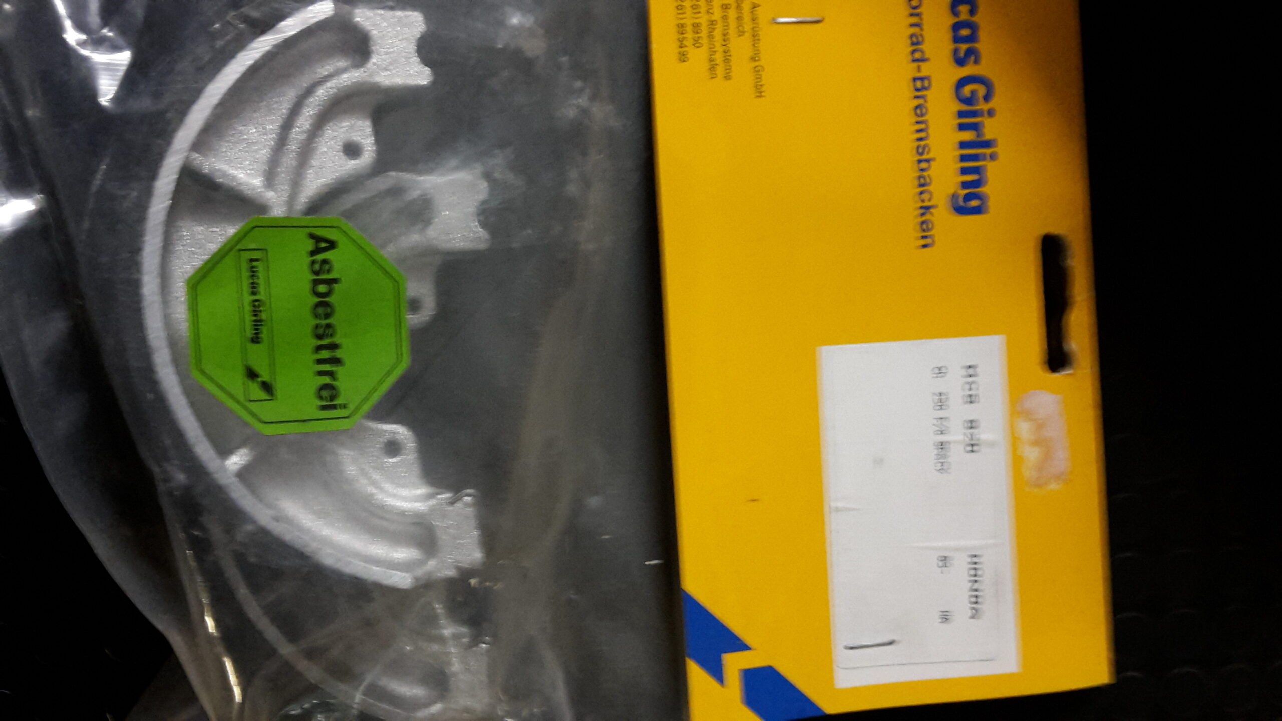 GIRLING MCS820, HONDA, CH250F/G SPACY 85-