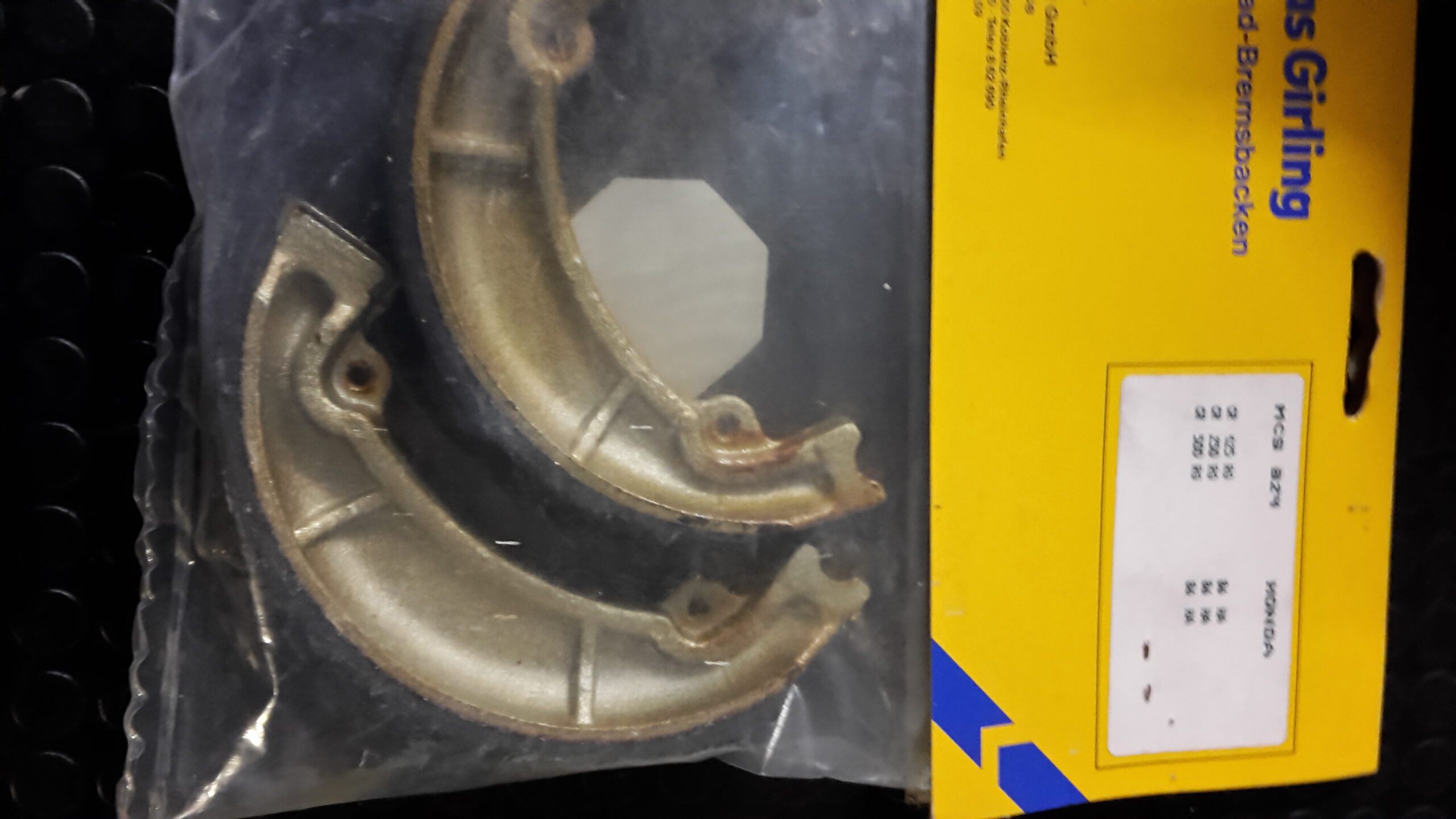 GIRLING MCS824, HONDA CR125,250,500 RG