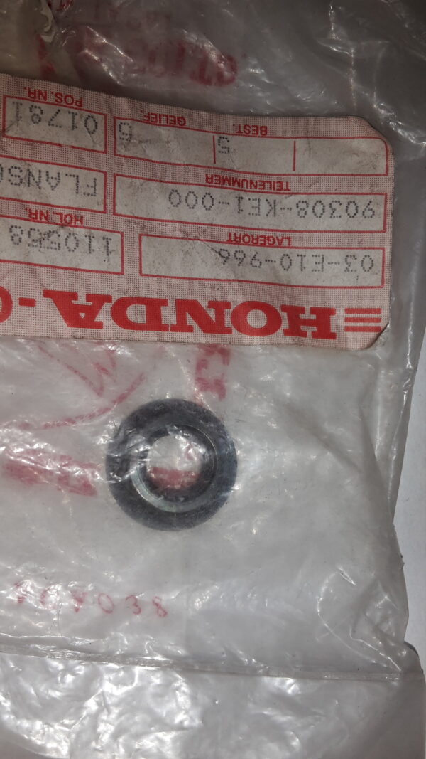 Nut. Flange 10mm, MTX125LC,W