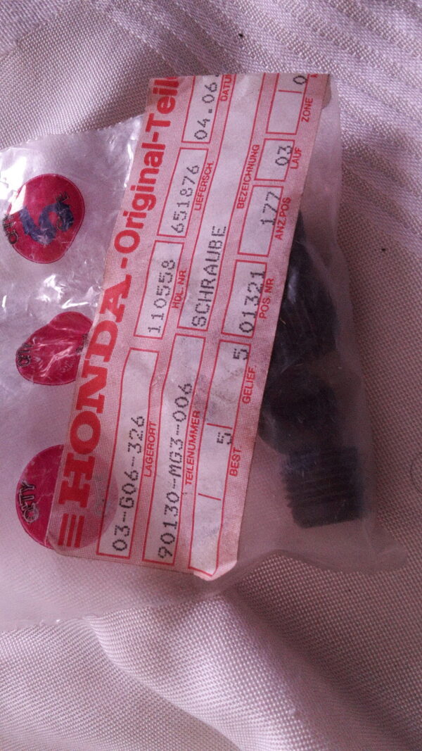 BOLT PLUG, XR500RD.RE