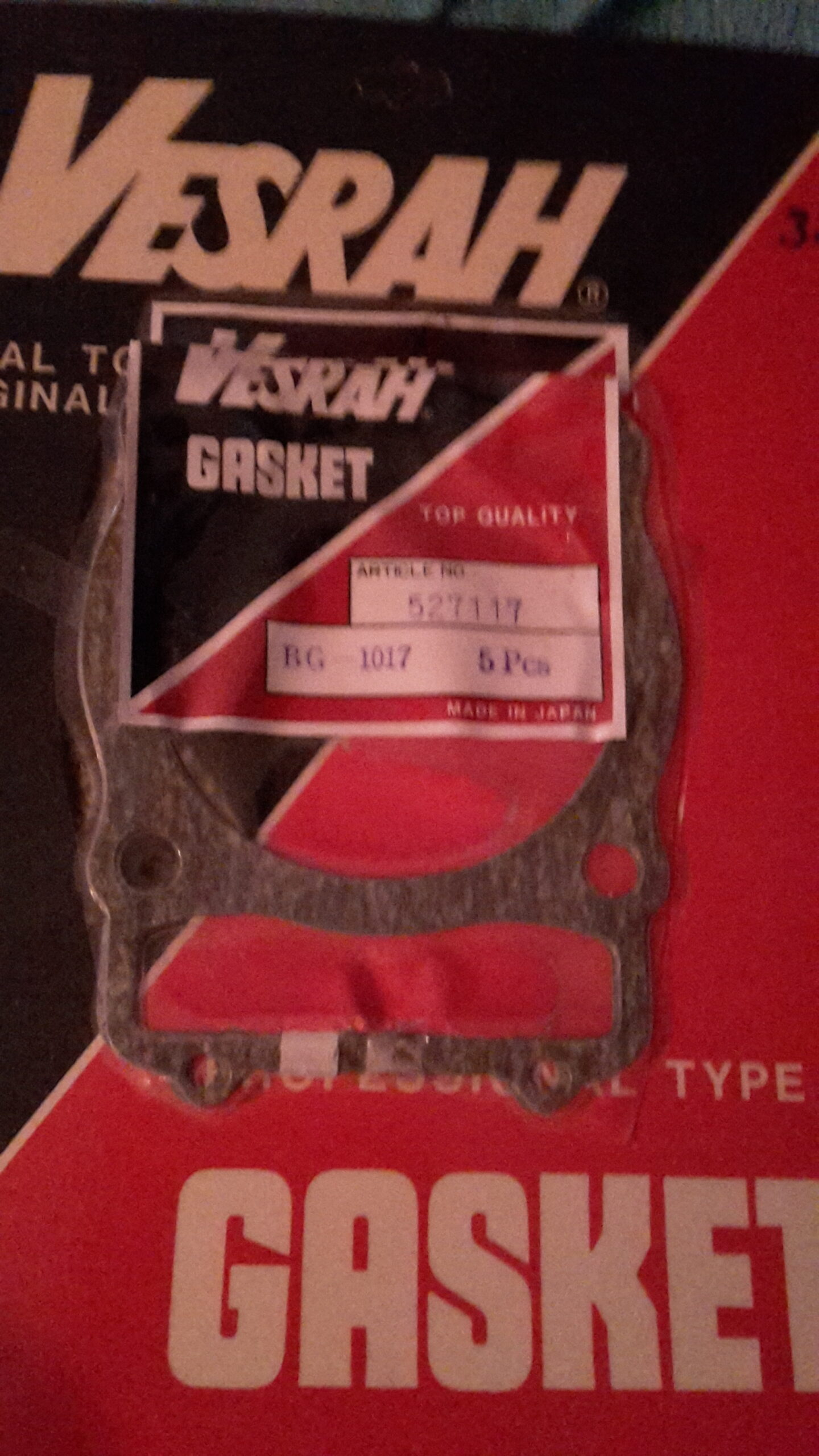 GASKET; CYLINDER , XL500S/R
