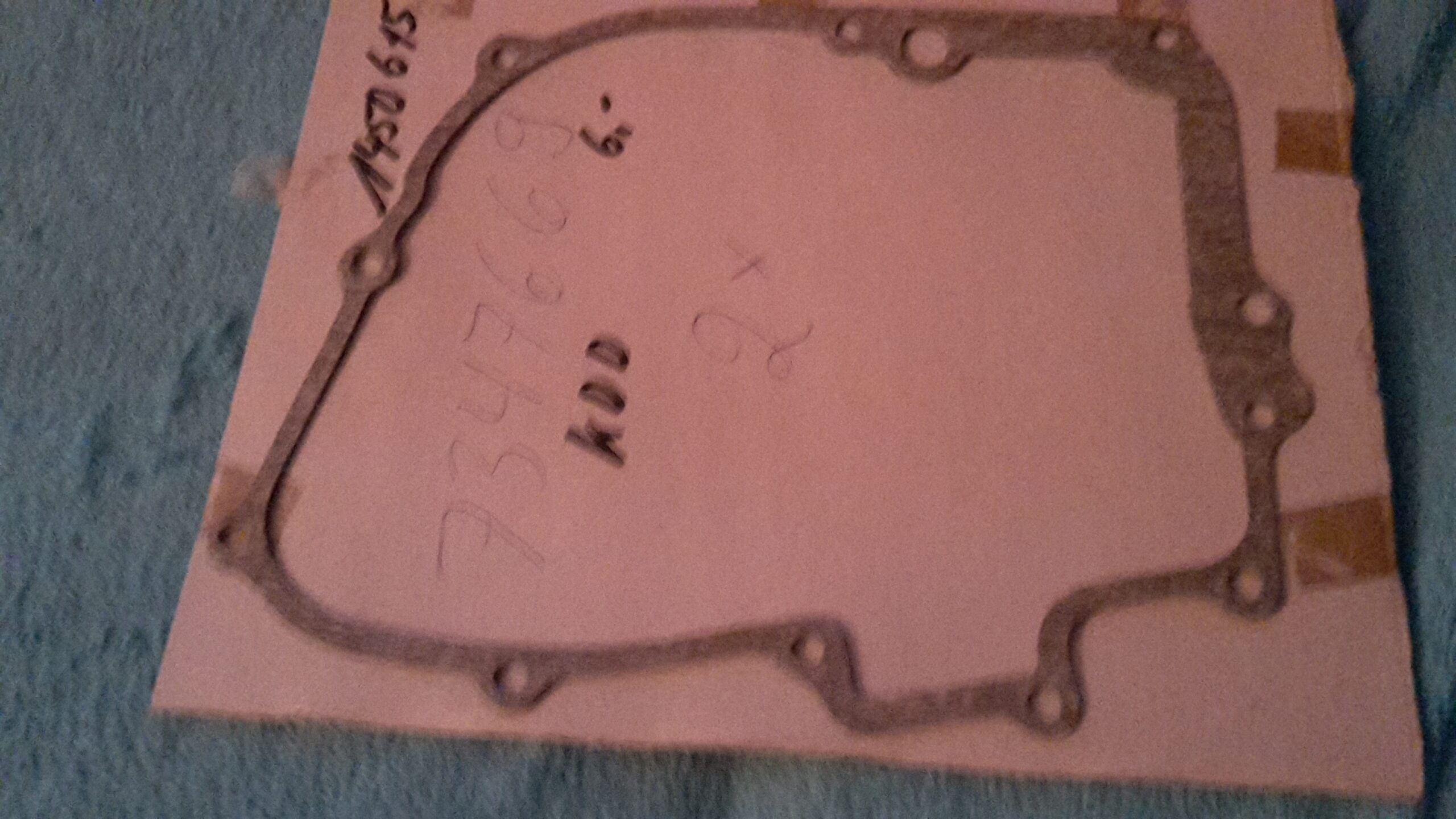 KUPPLUNGS DECKEL DICHTUNG, CM185/200