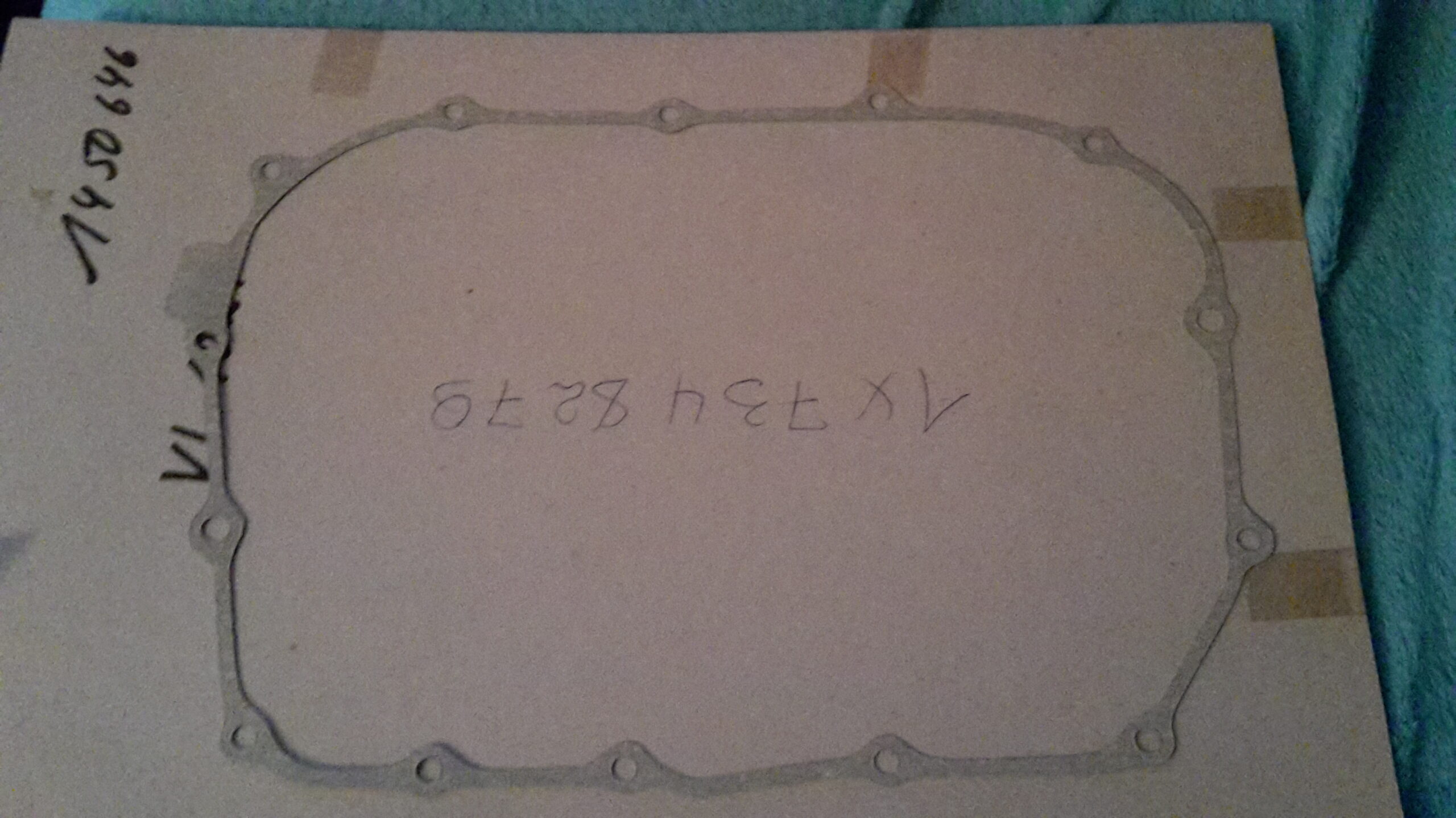 KUPPLUNGSDECKELDICHTUNG,VT500E/C -MF5-