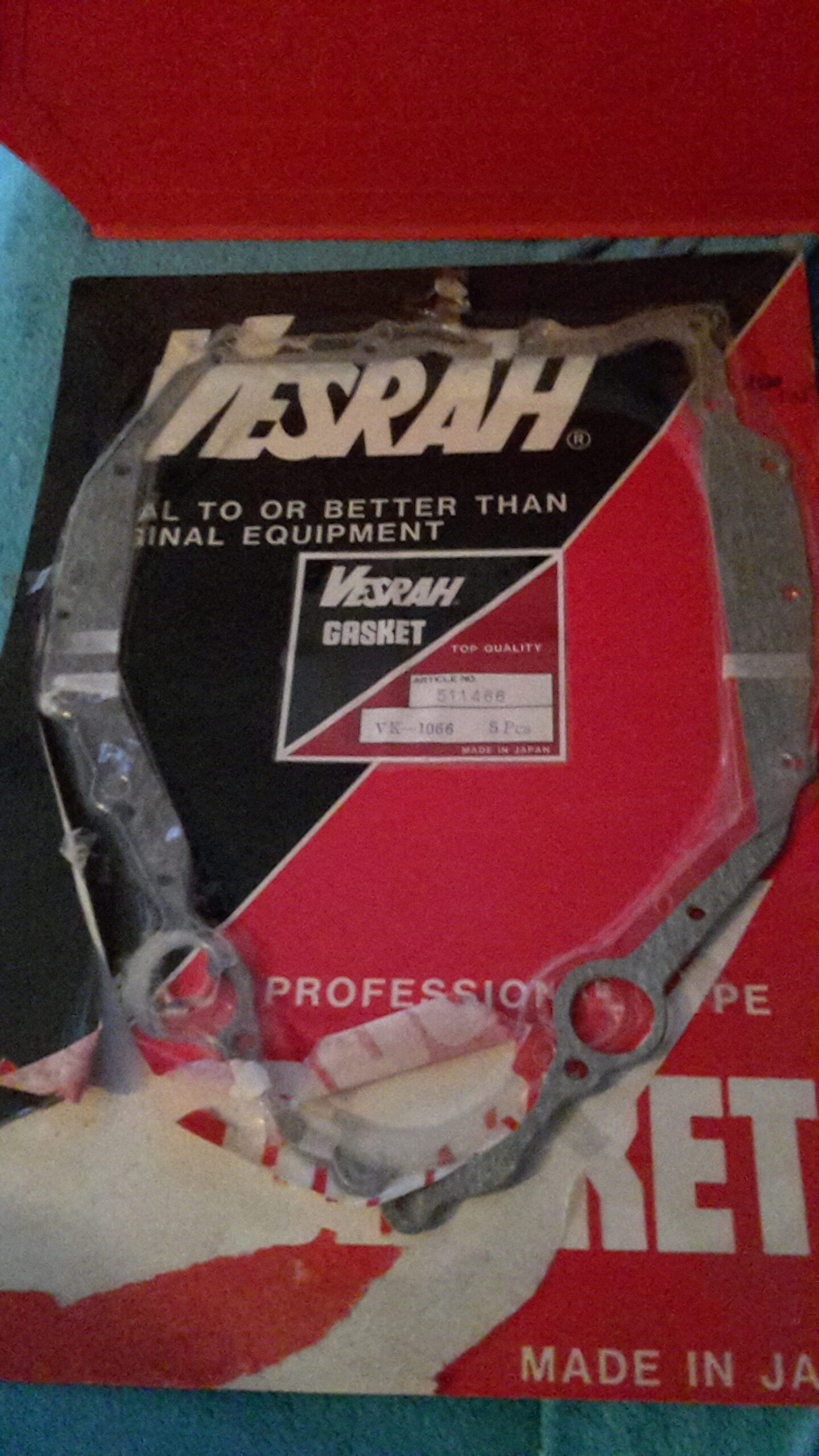 GASKET RR.COVER, CX500