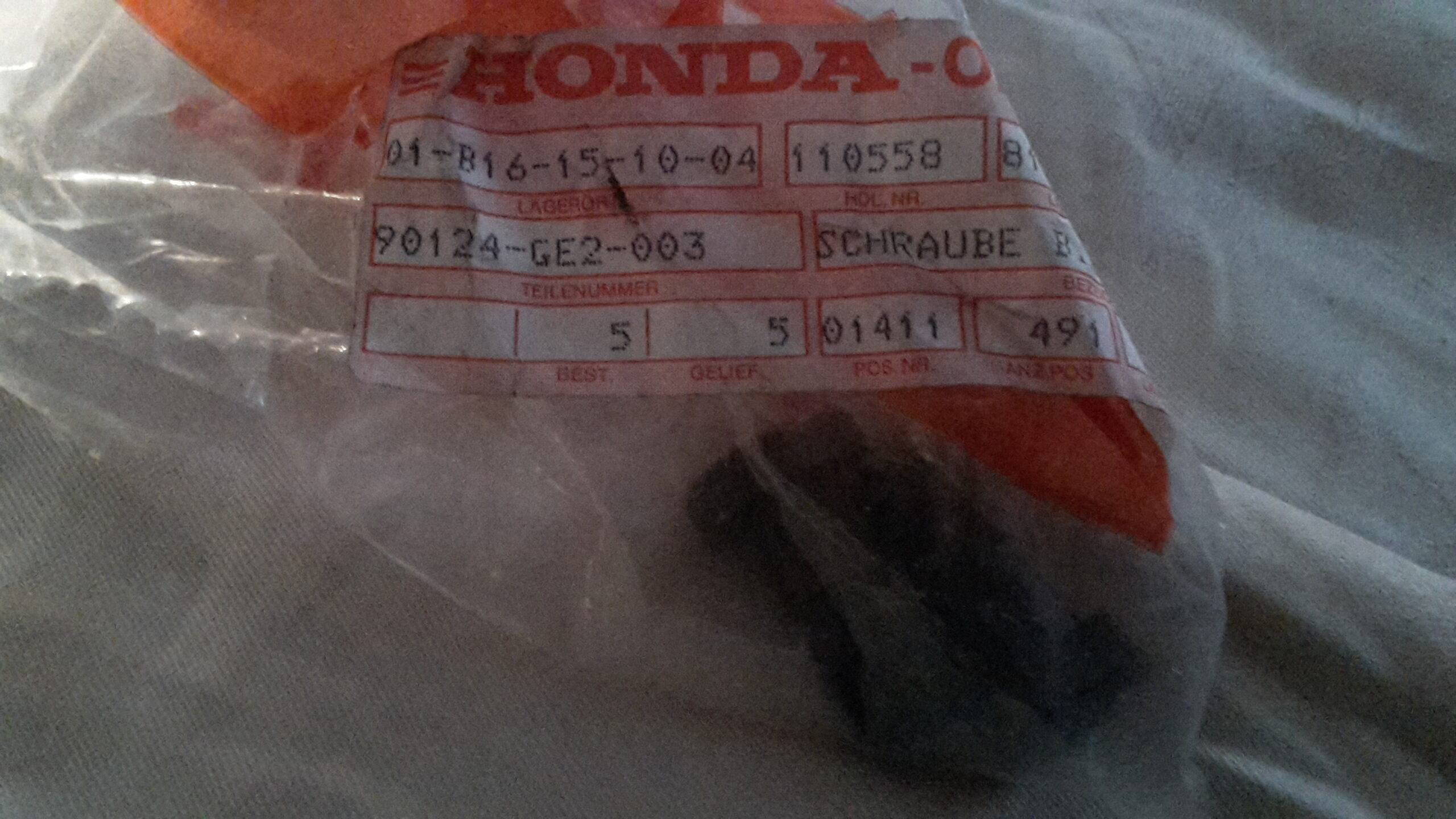 BOLT B.FR.FORK, MBX50C.D.E