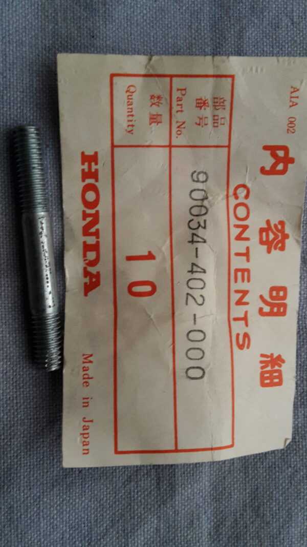 BOLT. STUD. 6×50,  CD125T.TZ
