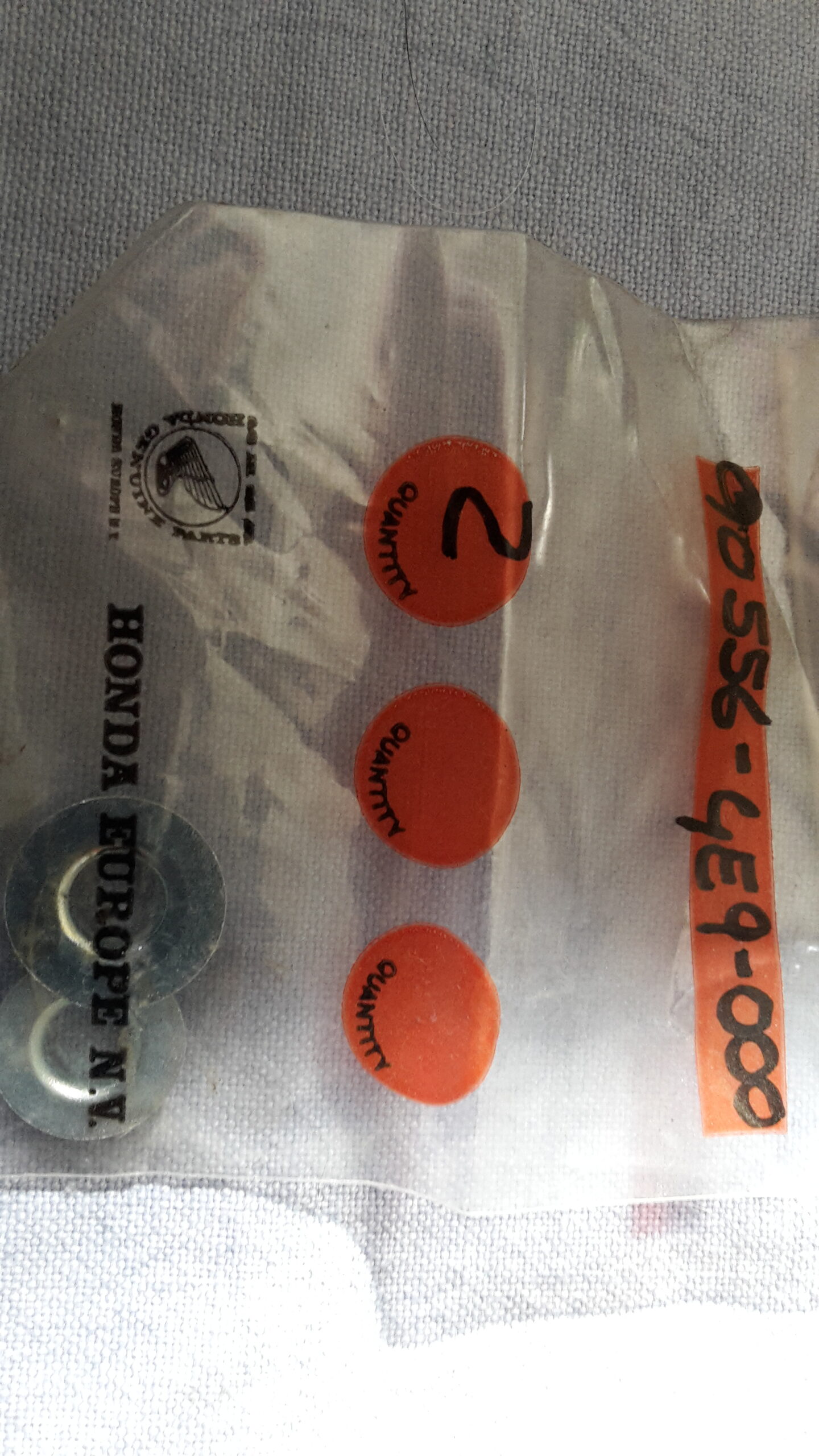 FLANGE, WASHER 7×4, NP50C.MC