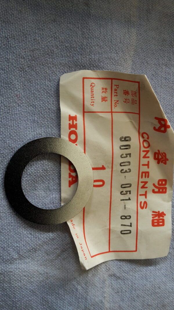 WASHER, SS50-M.E.