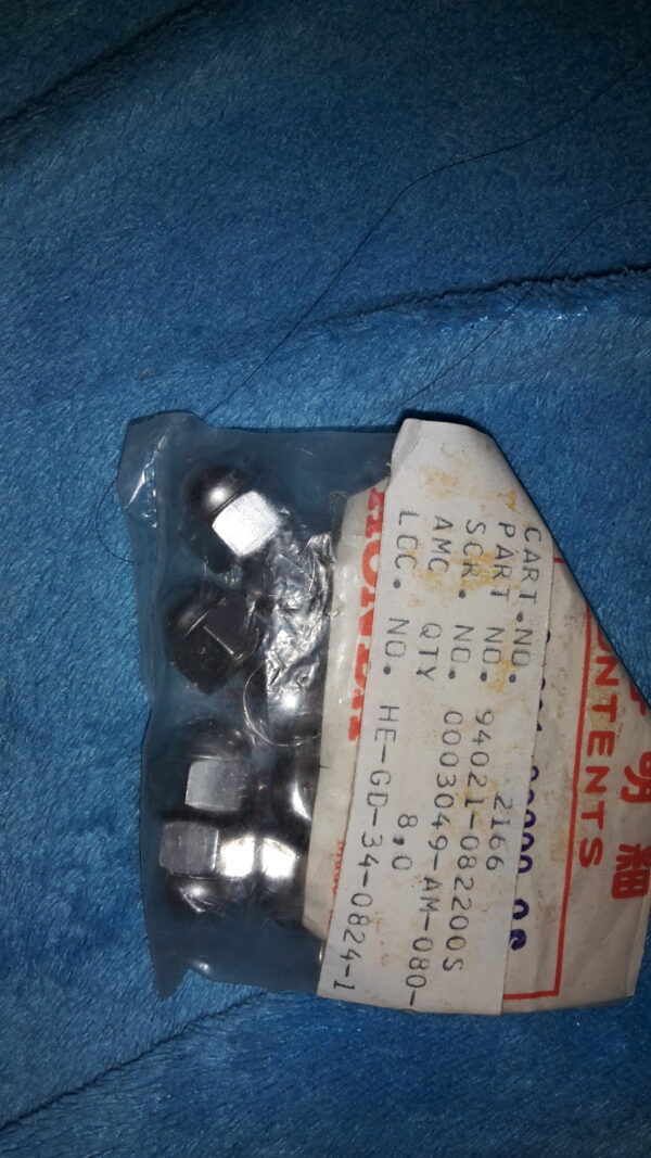 NUT HEX. CAP 8mm, Diverse Maschinen