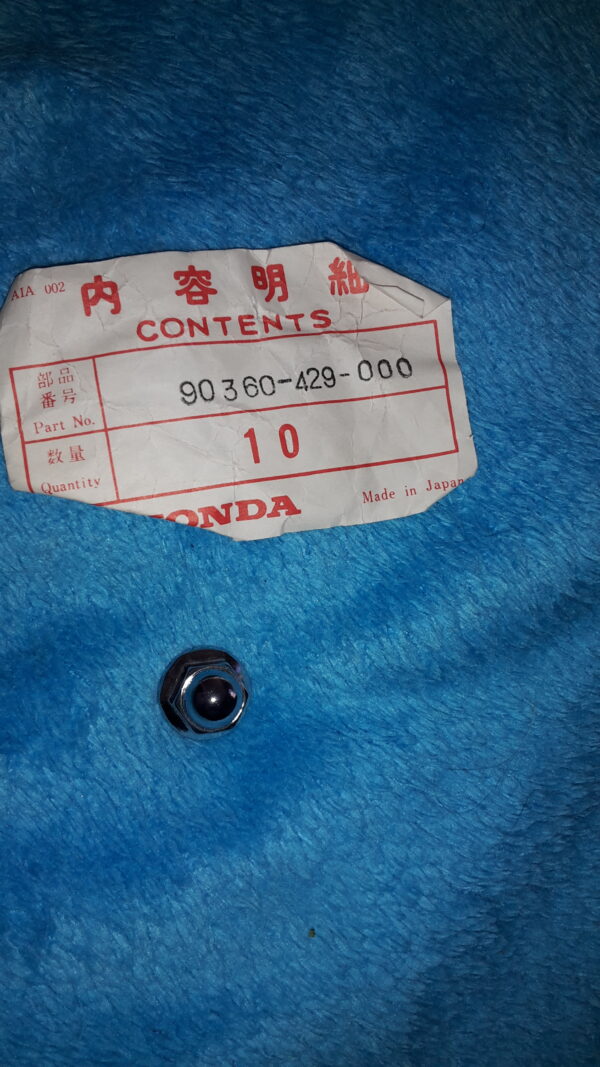 NUT, CAP. 8mm, XR500Z.A.