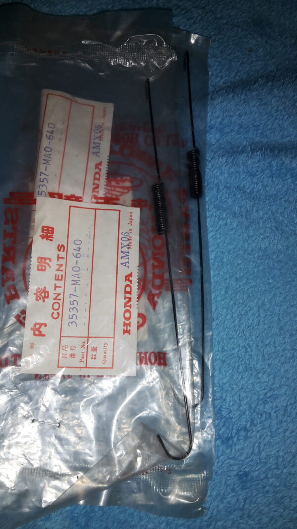 Feder, SPRING STOP SWITCH, XR500RB,RC