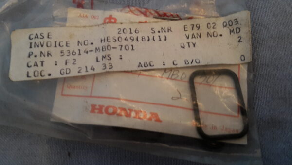 O-RING, BAT. CASE, CVX.VF750S