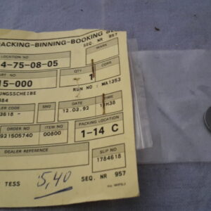 WASHER LOCK, CX500,Z,DZ,C