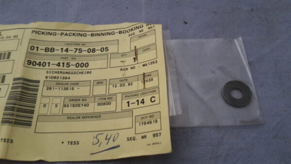 WASHER LOCK, CX500,Z,DZ,C