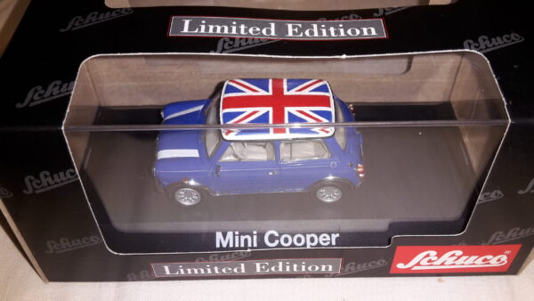 SCHUCO 02445 MINI COOPER “ UNION JACK“ LIMITED EDITION