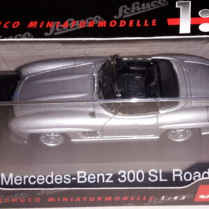 SCHUCO 02533 MERCEDES-BENZ ROADSTER SILBER 1:43