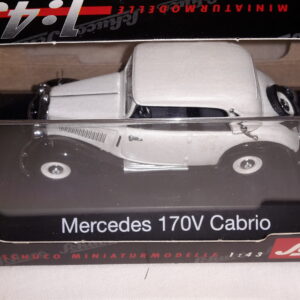 SCHUCO 02463 MERCEDES-BENZ 170V CABRIO 1:43