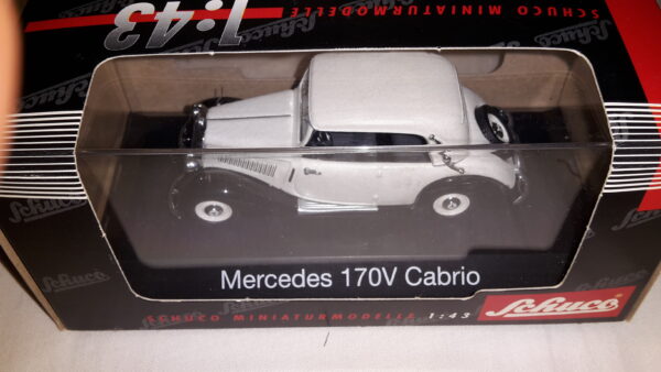 SCHUCO 02463 MERCEDES-BENZ 170V CABRIO 1:43