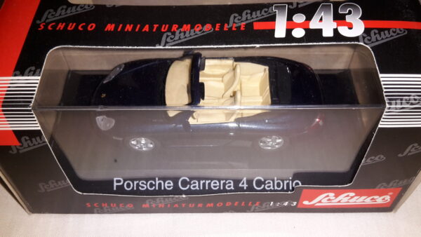SCHUCO 04563 PORSCHE CARRERA 4 CABRIO 1:43