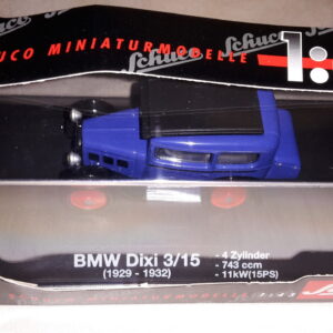 SCHUCO BMW DIXI 3/15 (1929-1931) BLAU  1:43