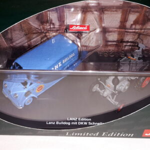 SCHUCO LANZ BULLDOG MIT DKW SCHNELLLASTER 1:43