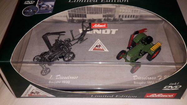 SCHUCO SET „75 JAHRE DIESELROSS“ INKL. DVD 1:43
