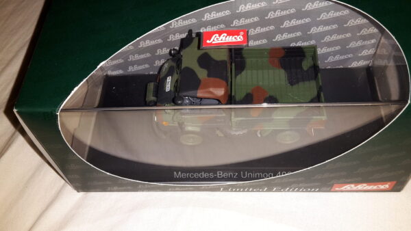 SCHUCO MERCEDES-BENZ UNIMOG 406 CANOUFLAGE 1:43