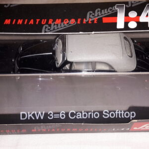SCHUCO DKW 3=6 CABRIO SOFT TOP, 1:43