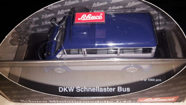SCHUCO DKW SCHNELLASTER BUS, 1:43