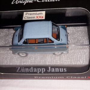 PREMIUM CLASSIXXS MODELL, ZÜNDAPP JANUS „GLETSCHERBLAU/ DOUGLASGRÜN“