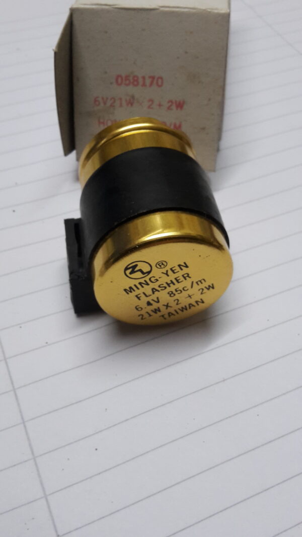 BLINKGEBER 2 POLIG 6V21Wx2+2W