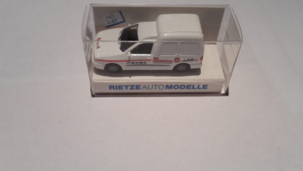 RIETZE CADDY 1:87 DIE JOHANNITER NEU