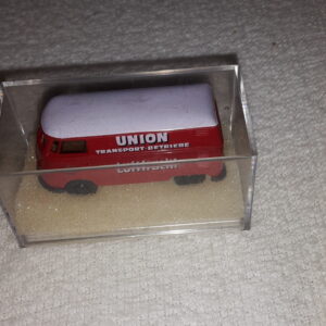 BREKINA 1:87 VW BUS UNION ROT TRANSPORT BETRIEBE LUFTFRACHT