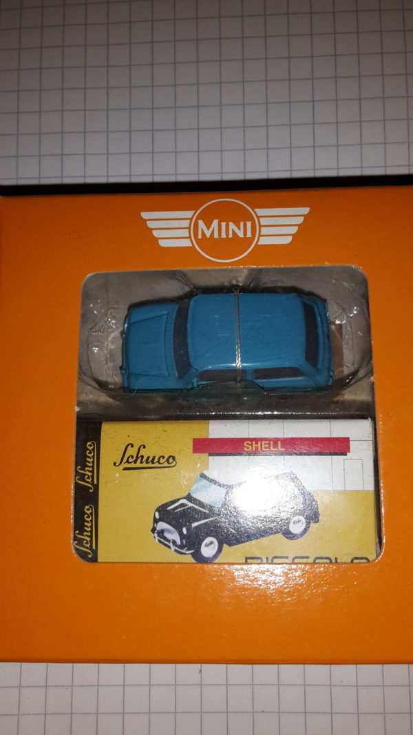 SCHUCO MINI COOPER  AA 1997 SURFBLUE 1:90