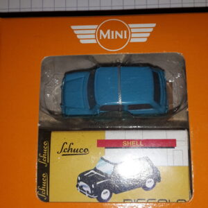 SCHUCO MINI COOPER  AA 1997 SURFBLUE 1:90