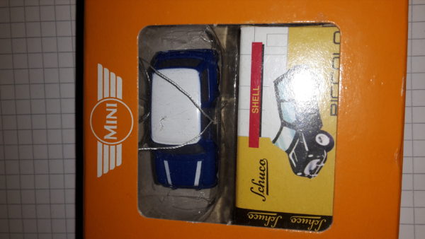 SCHUCO MINI COOPER AA 1997 ELECTRICBLUE 1:90