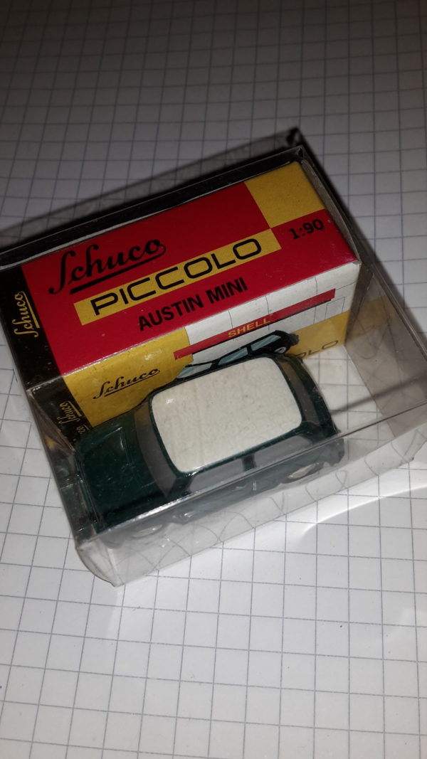 SCHUCO AUSTIN MINI BLAU 1:90