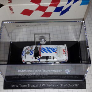 BMW 320i RACING CAR ROBERTO RAVAOLIA `96 BTCC 1:87