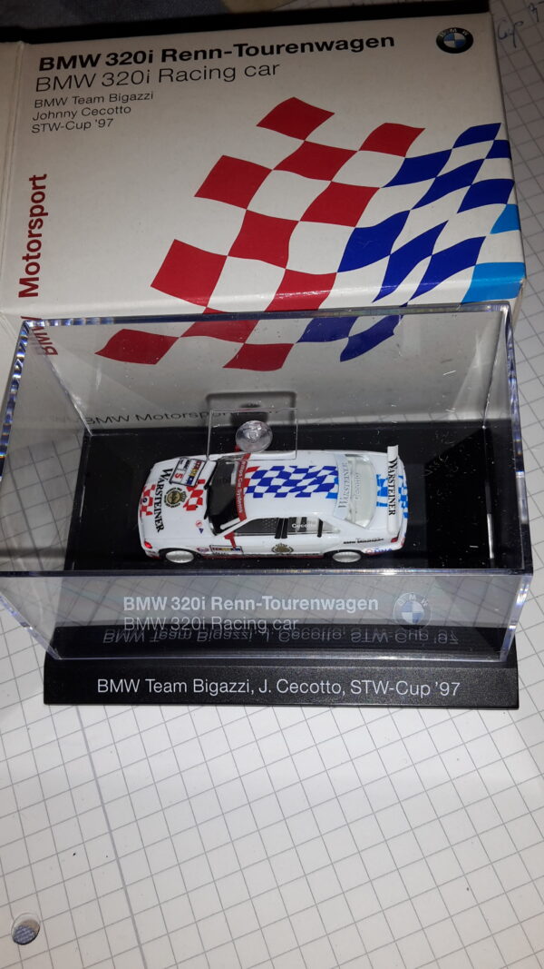 BMW 320i RACING CAR JOACHIM WINKELHOCK  `97, 1:87