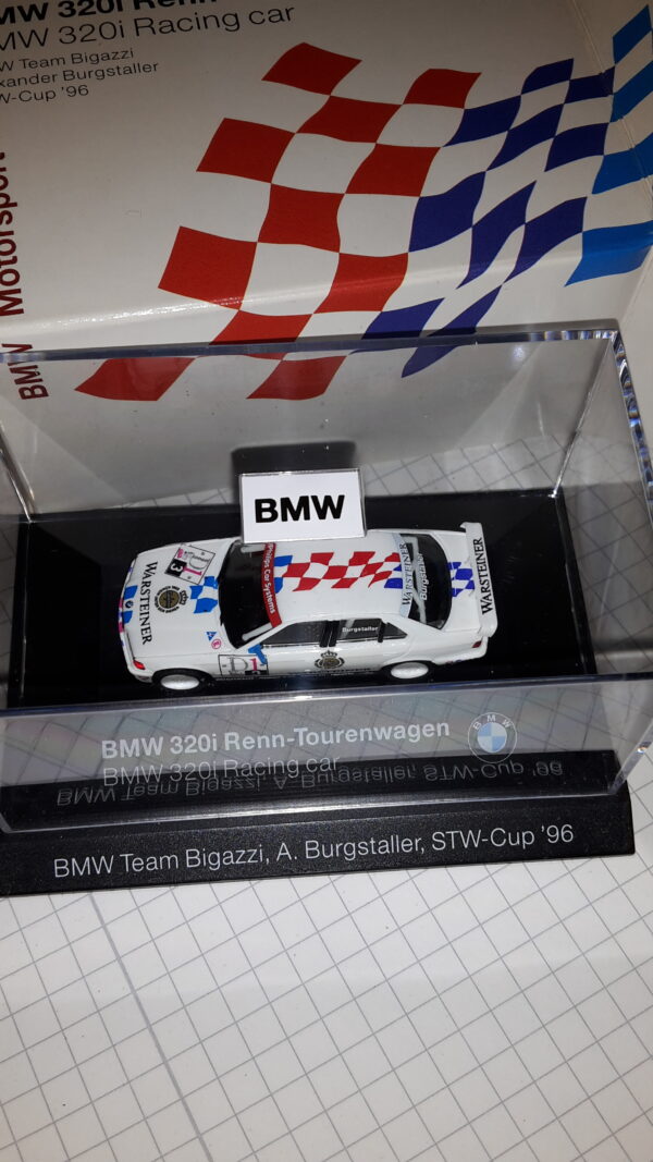 BMW 320i RACING CAR ALEXANDER  BURGSTALLER STW CUP`97, 1:87