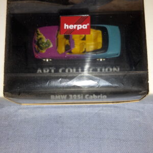 HERPA BMW 325i CABRIO ART COLLECTION PHANTASY 1:87