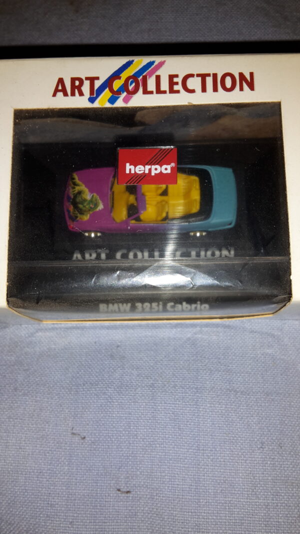 HERPA BMW 325i CABRIO ART COLLECTION PHANTASY 1:87