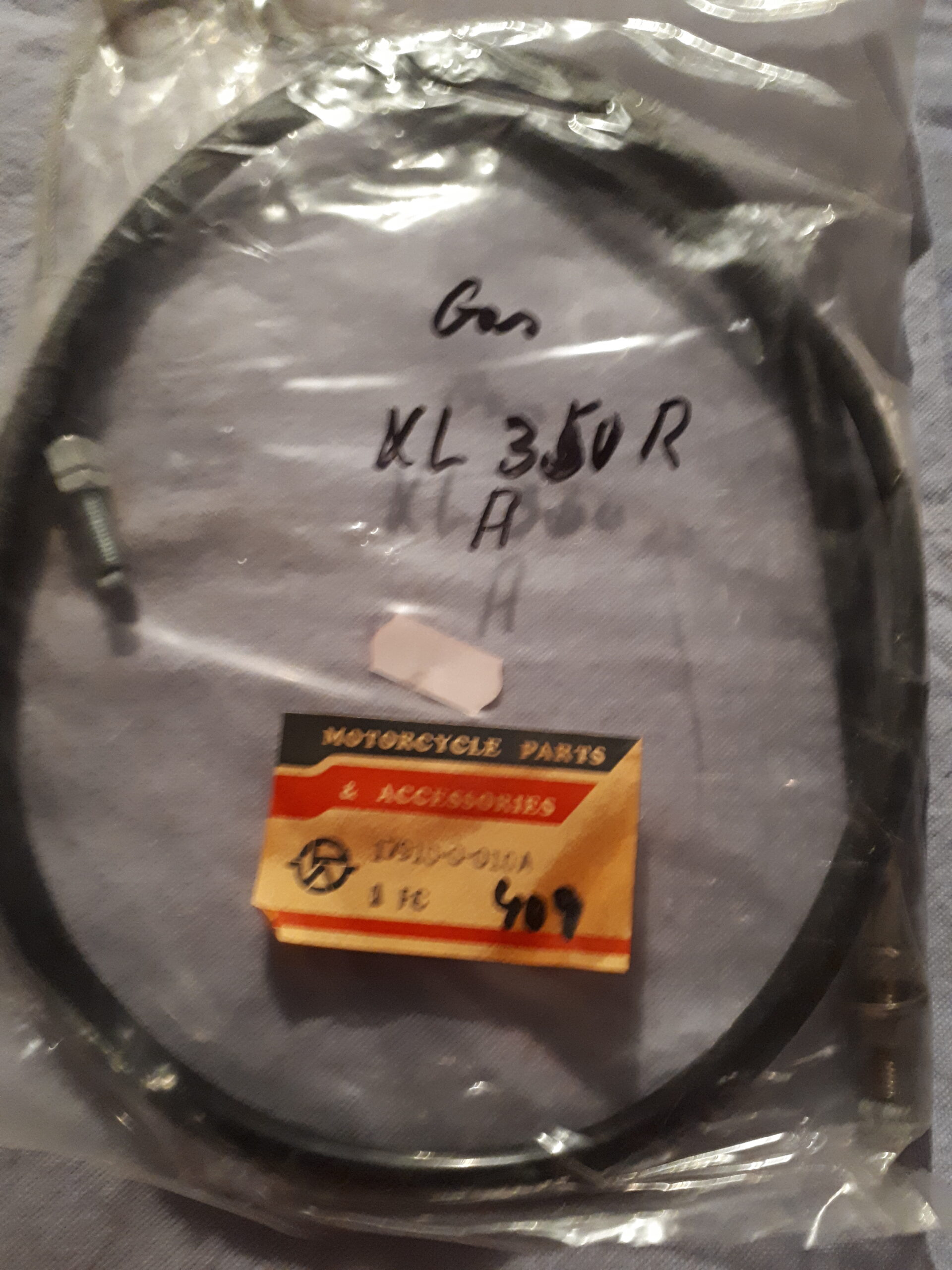 GASZUG A HONDA XL350R- KGO-