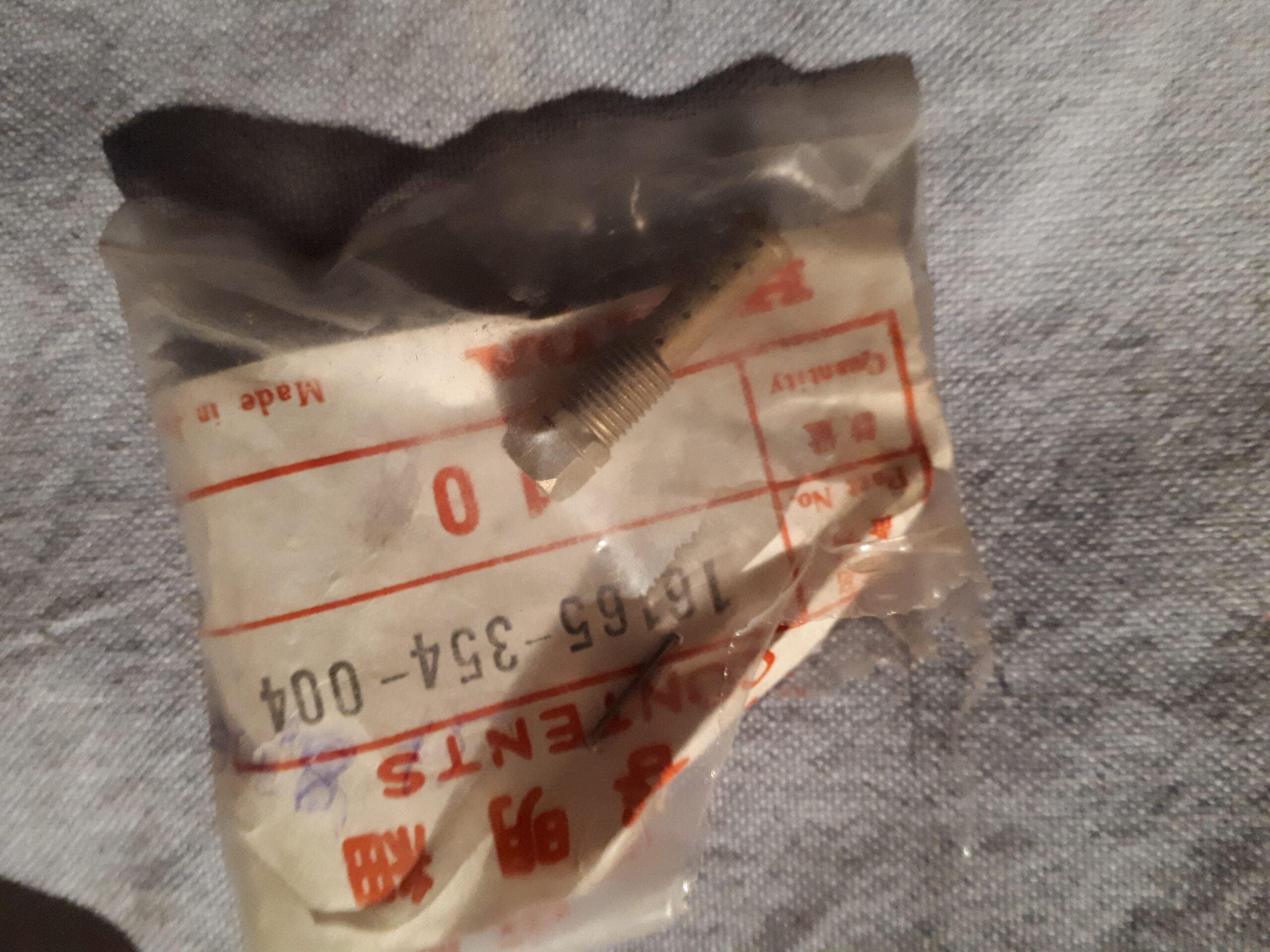 HOLDER,NEEDLE JET, CB20 B,B1