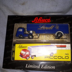 SCHUCO MB KOFFERSATTELZUG „LINDT“ 01836 1:90