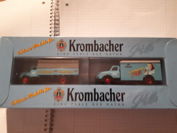 BREKINA KROMBACHER 1:84 LKW SET