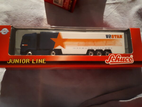 SCHUCO MAN TG-A KOFFERSATTELZUG „V8 STAR“ 22628 1:87