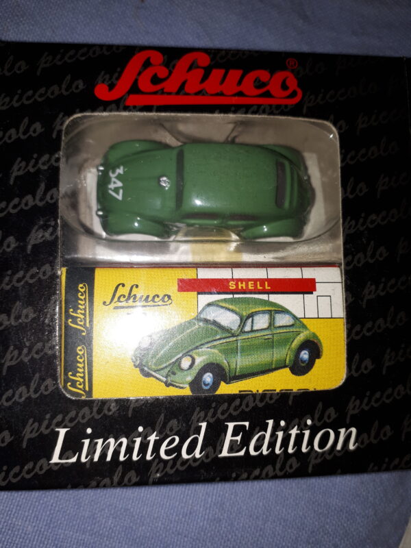 SCHUCO VW KÄFER 347 GRÜN MESSE 2002 1:90